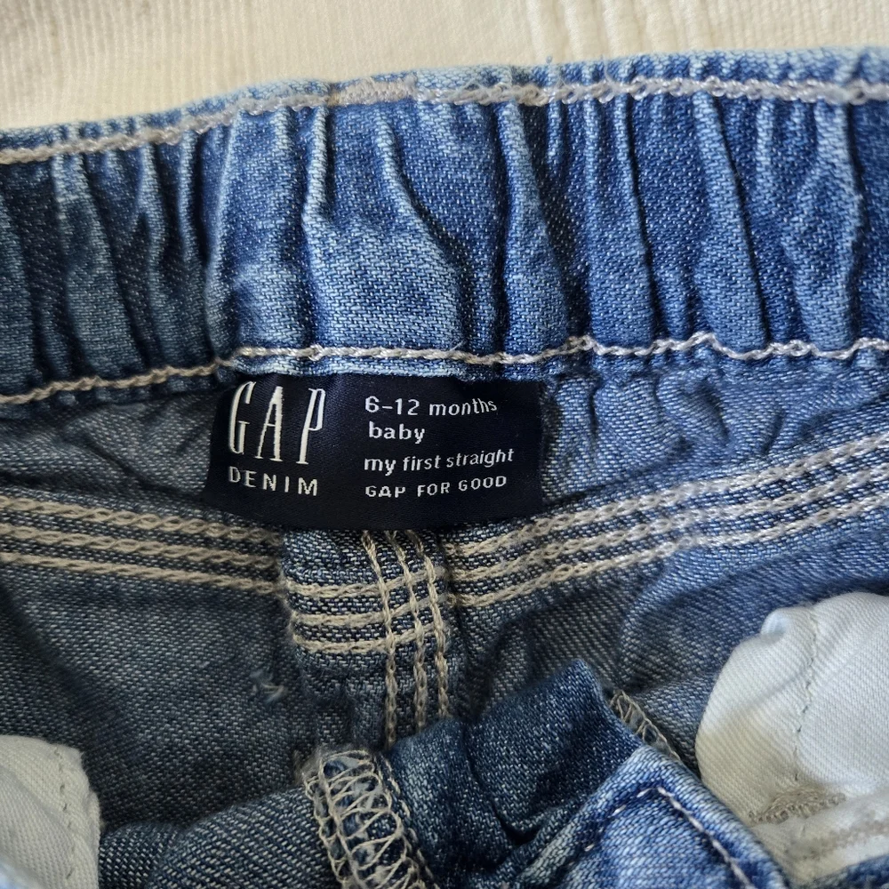 Baby Gap Lot Denim Overalls & Distressed Jean Size 6-18 Month / Koala‎ Onesie